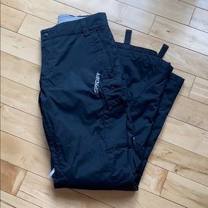 Wmns Black Spyder Ski Pants - 10